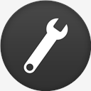 Settings,flat,circle