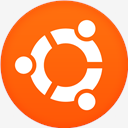Ubuntu,flat,circle
