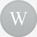 Wikipedia,flat,circle