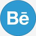 Behance,Round,With,Border