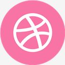 Dribbble,Round