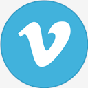 Vimeo,Round,With,Border