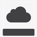 HDD,iCloud,White
