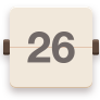 Calendar,flat,brown