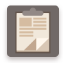 Clipboard,flat,brown