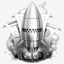 Rocketter,Grey,Rocket
