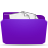 folder,stuffed,violet
