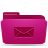 folder,mails,pink