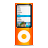 ipod,nano,orange