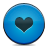 blue,button,heart