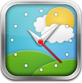 weather,clock