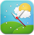 weather,clock