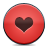 button,heart,red