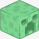 3D,Creeper,Minecraft,Png