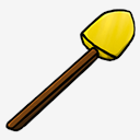 Gold,Shovel,Png