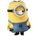 Curious,Minion,cartoon