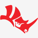 Rhinoceros,3D,red