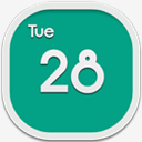 Calendar,Flat,Round