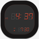 Clock,Digital,Flat,Round