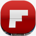 Flipboard,Flat,Round