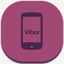 Viber,Flat,Round