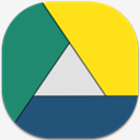 Googledrive,Flat,Round