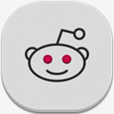Reddit,Flat,Round