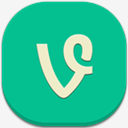 Vine,Flat,Round