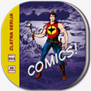 Comicbook,Flat,Round