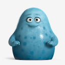 Cute,Blue,Monsters,University