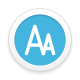font,size