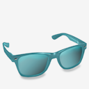 Glasses,Teal