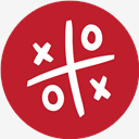 Tic,Tac,Toe,Game,red