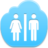 restrooms