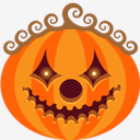 clown,pumpkin