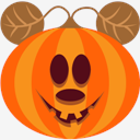 mouse,pumpkin