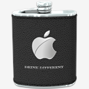 flask,black