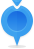 pin,blue,solid