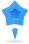 pin,blue,solid