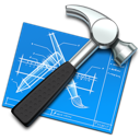 blueprint,build,hammer,tool,xcode