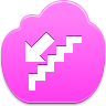 downstairs