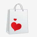 shopping,bag,heart