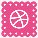 Dribbble,Hover