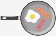 Breakfast,and,Frying,Pan