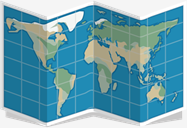 Folded,Map