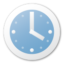 blue,clock