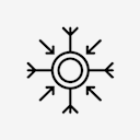 round,snowflake