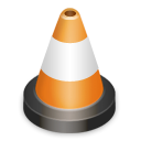 vlc,cone,black