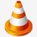 vlc,cone,round