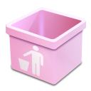 dsquared,pink,trash,empty